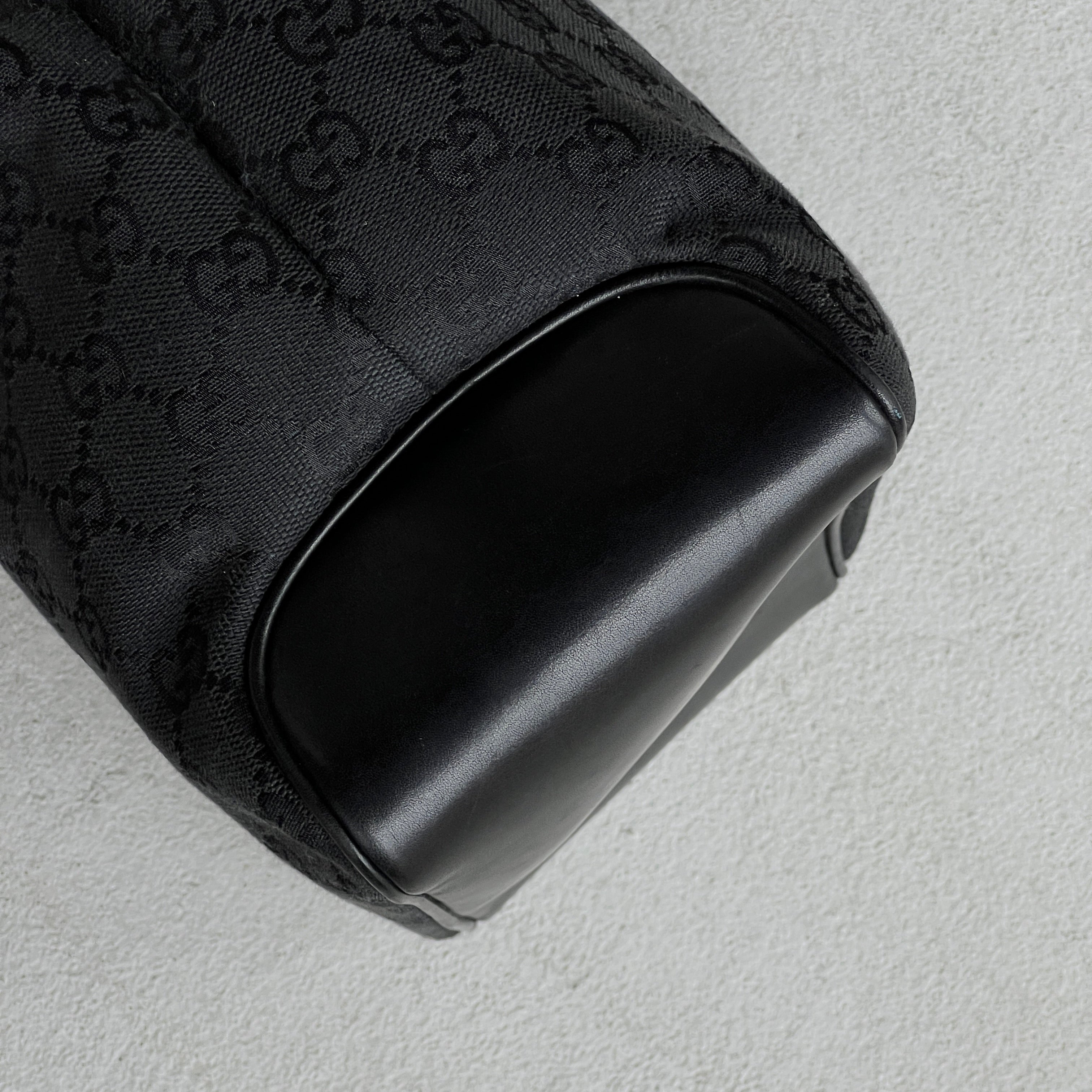 Gucci | Rare Tom Ford Era Gifford Tote Braided Straps Black GG Monogram Bag