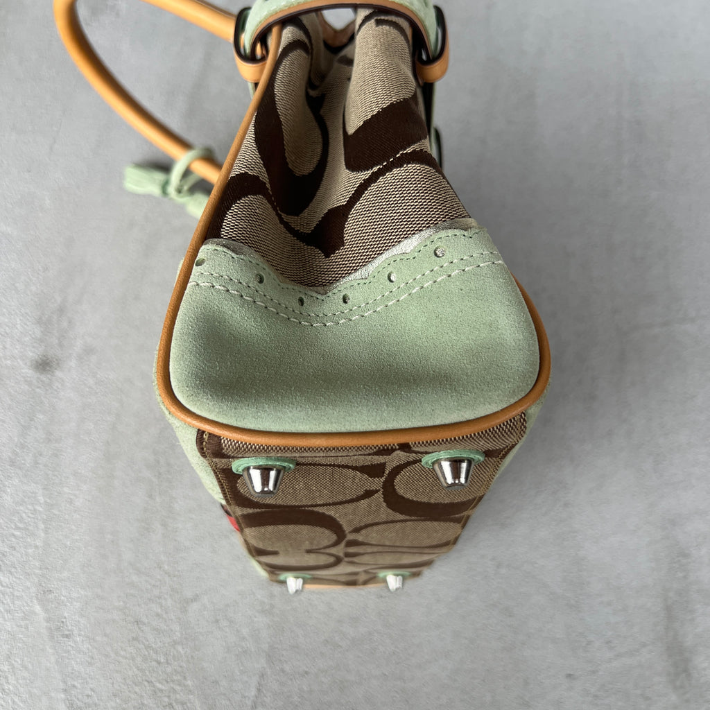 Coach | Super Rare Y2K Limited Edition Ocean Starfish Coral Appliquè Hampton Bag