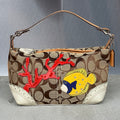 Coach | Super Rare Y2K Limited Edition Ocean Fish Coral Appliquè Bag