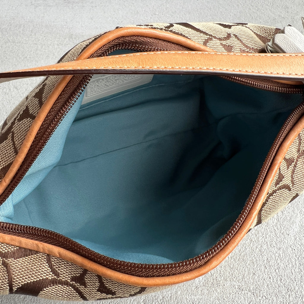 Coach | Super Rare Y2K Limited Edition Ocean Fish Coral Appliquè Bag