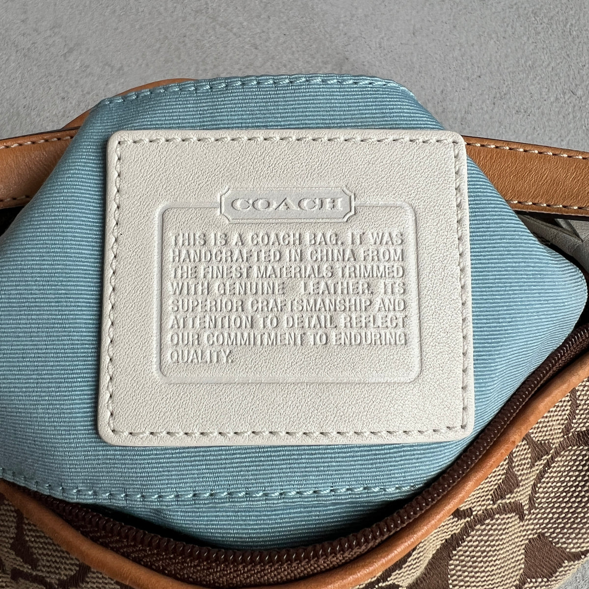 Coach | Super Rare Y2K Limited Edition Ocean Fish Coral Appliquè Bag