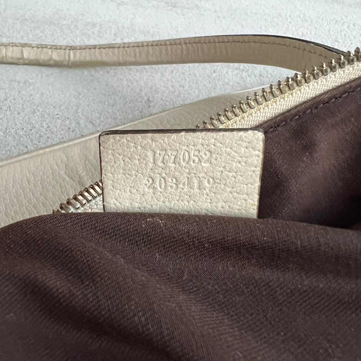 Gucci | Rare Vintage GG Monogram Web Stripe Canvas Leather Shoulder Bag Medium