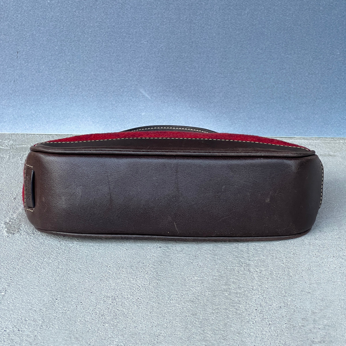 Coach | Rare Y2K Cherry Red Jacquard CC Monogram Signature Shoulder Bag
