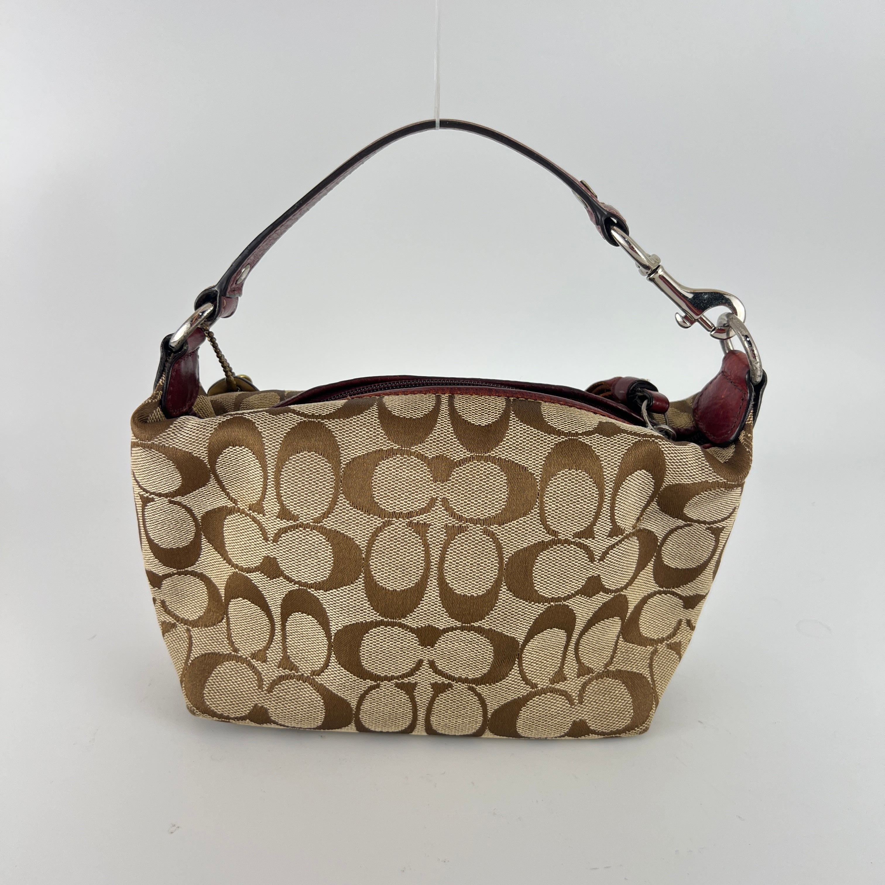 Coach | Vintage Signature Patchwork Python Suede Patent Leather Monogram Hand Bag