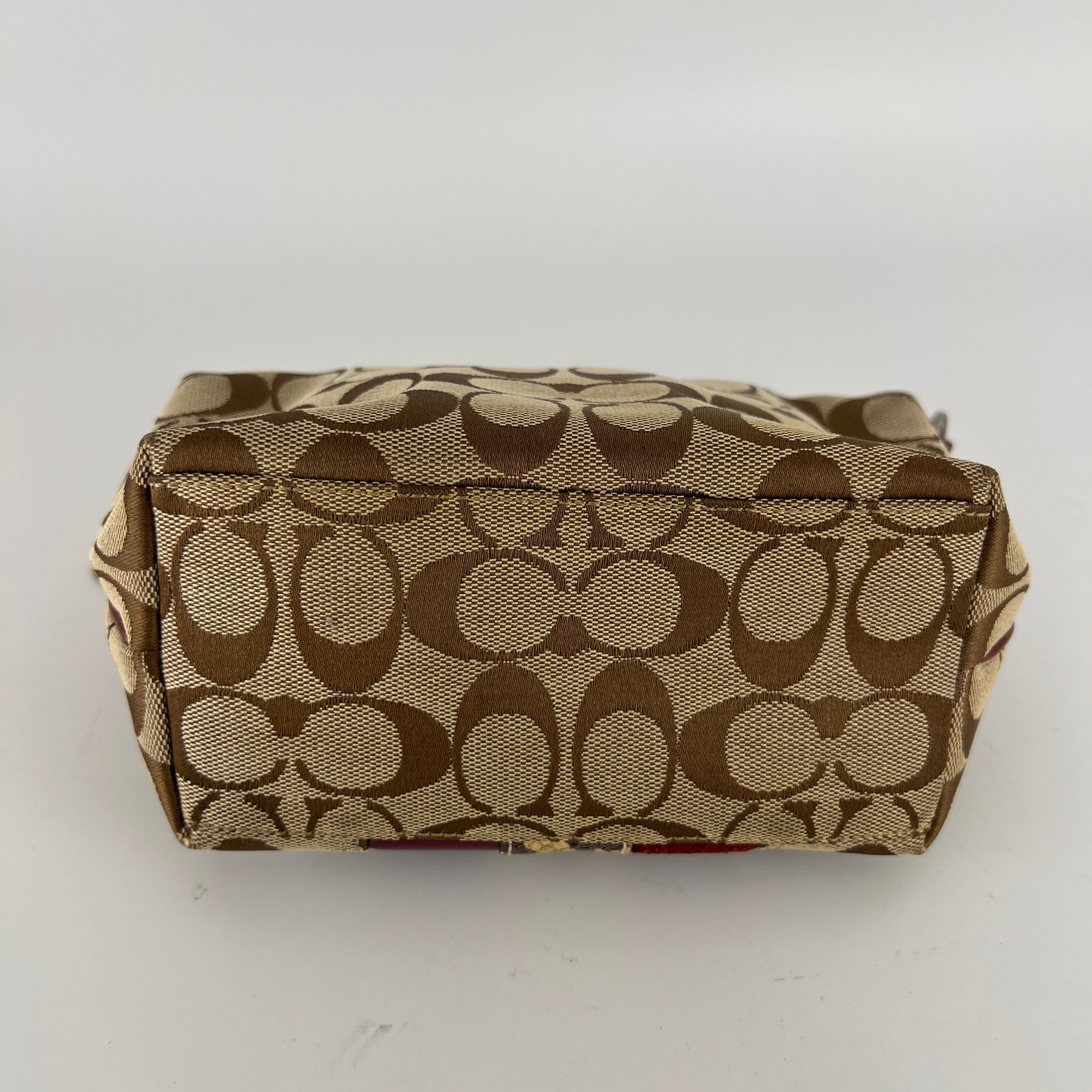 Coach | Vintage Signature Patchwork Python Suede Patent Leather Monogram Hand Bag